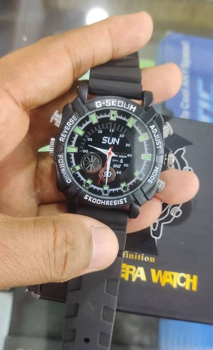 Watch Camera Night Vision 32GB Waterproof Full HD