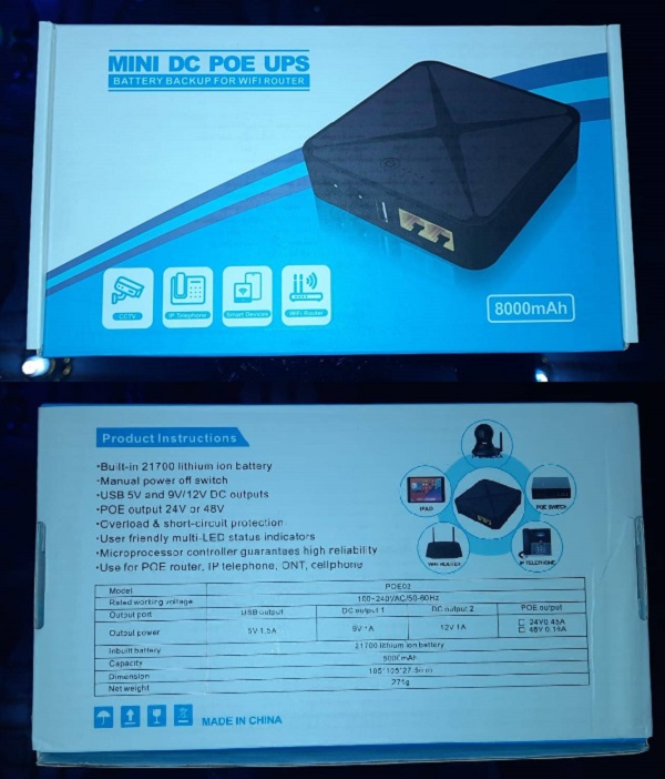 WGP Multi-Output Mini UPS