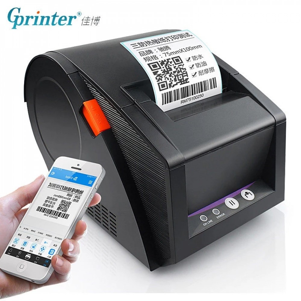 Gprinter All in One | Barcode Label + POS Receipt  (USB + Bluetooth)