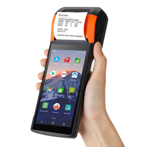 Sunmi V2s Handheld Mobile POS Terminal With Printer (3GB+32GB+GMS) with 2 Years Warranty